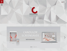 Tablet Screenshot of candulor.com
